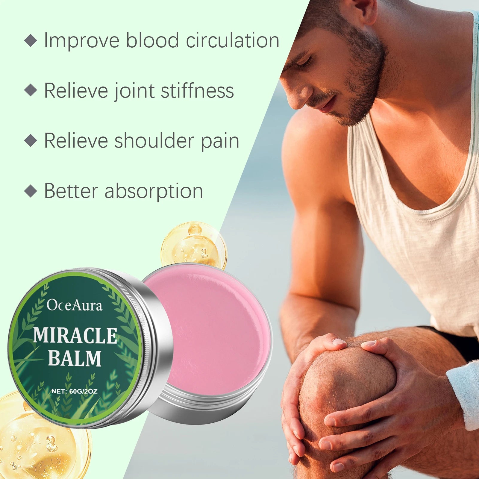 Herbal Muscle and Joint Relief Massage Balm - 11