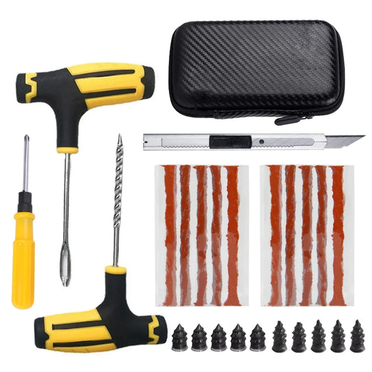 Emergency Car and Motorcycle Tire Repair Kit