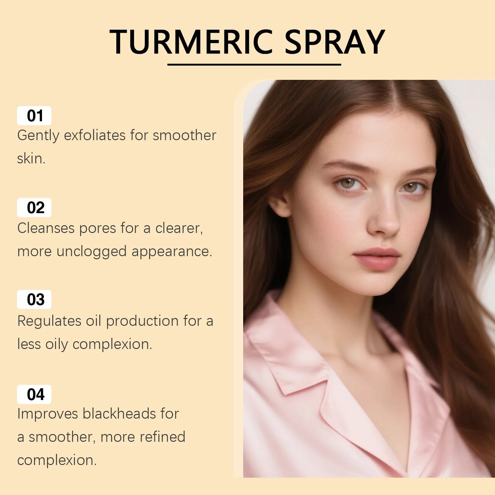 Kojic Acid Turmeric Exfoliating Facial Spray - 10