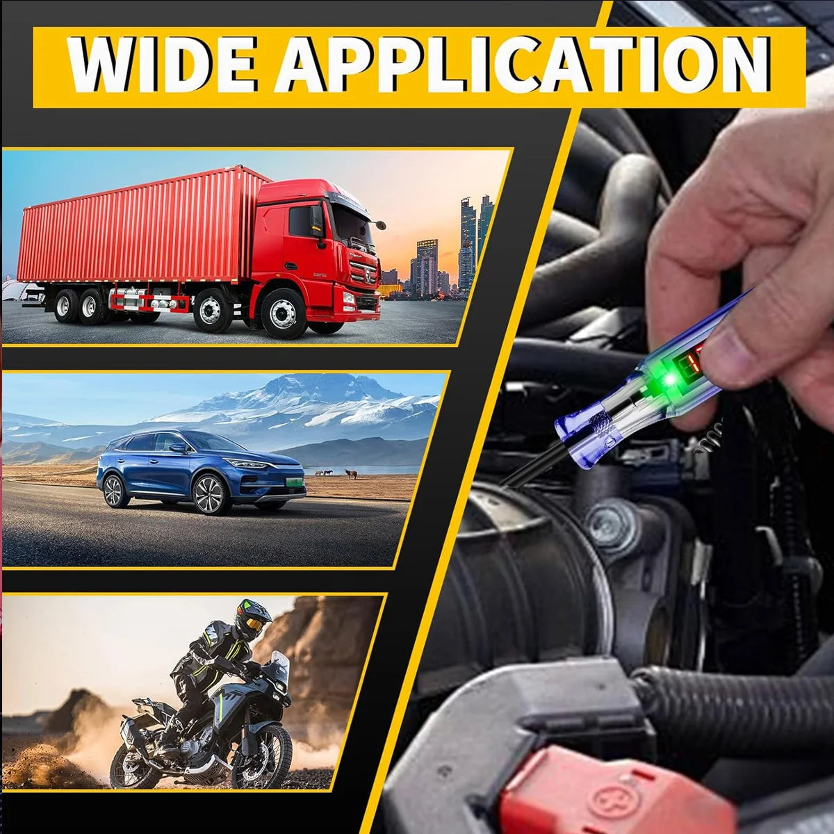 Digital Automotive Circuit Tester for Electrical Diagnostics