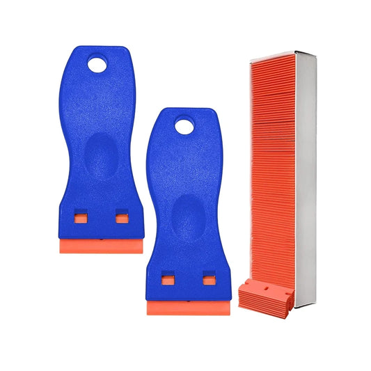Plastic Razor Blade Scraper for Adhesive and Sticker Removal