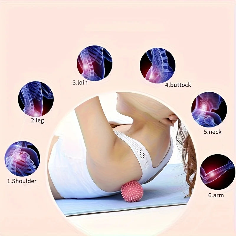 Spiky Sensory Massage Ball for Muscle Relief and Recovery - 11