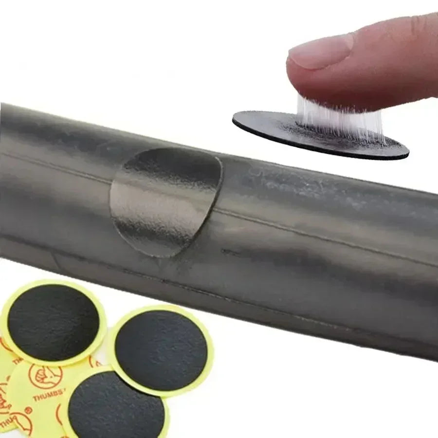 Glue-Free Bicycle Tire Repair Patches - 2
