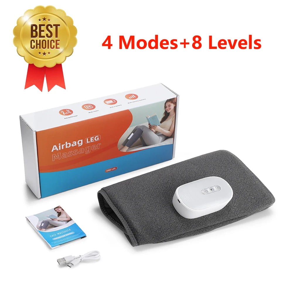 Wireless Air Compression Calf Massager for Leg Pain Relief - 34