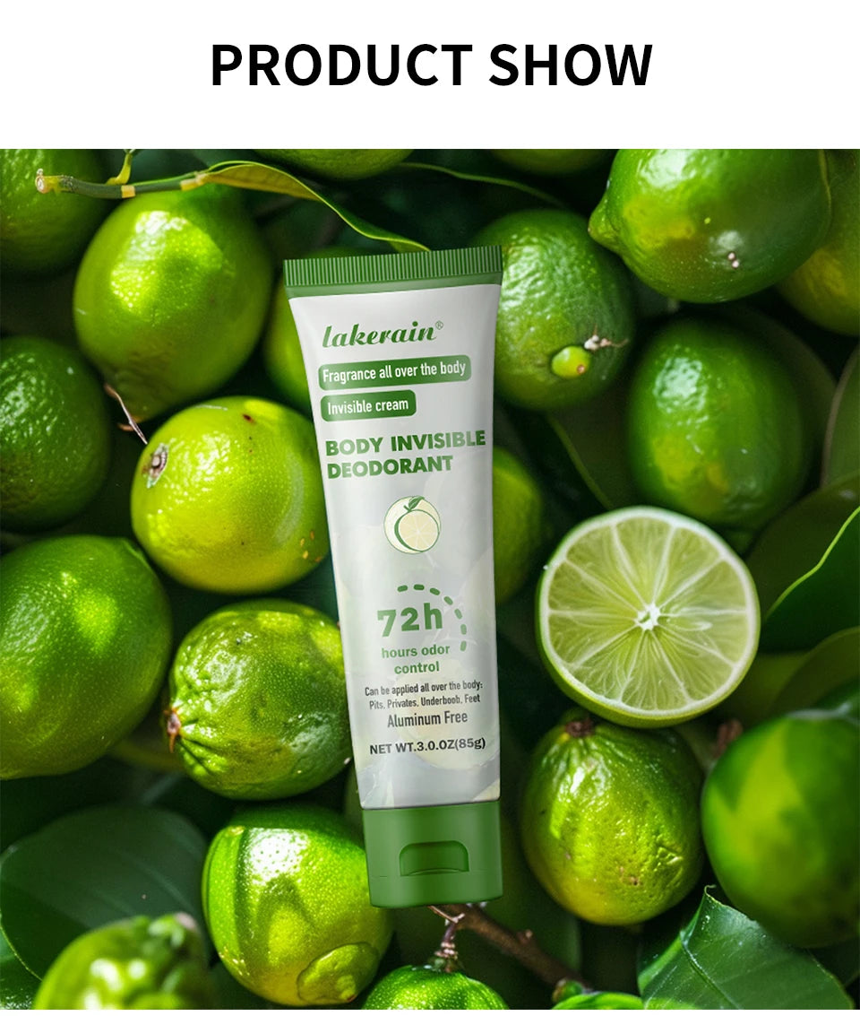 Long-Lasting Full Body Deodorant Cream - 15
