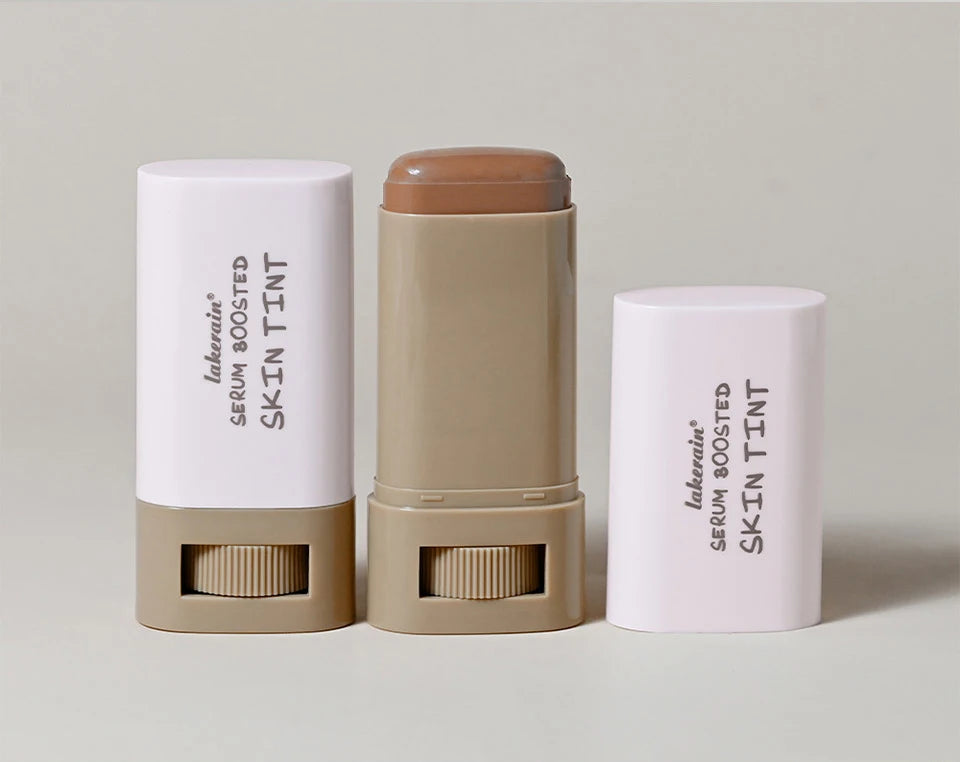 Matte Foundation Stick and Pressed Powder Beauty Set
