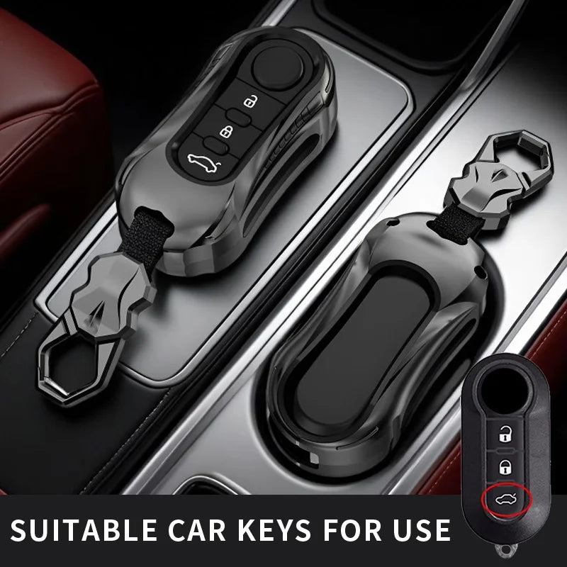 Metal Car Key Fob Protective Case Cover