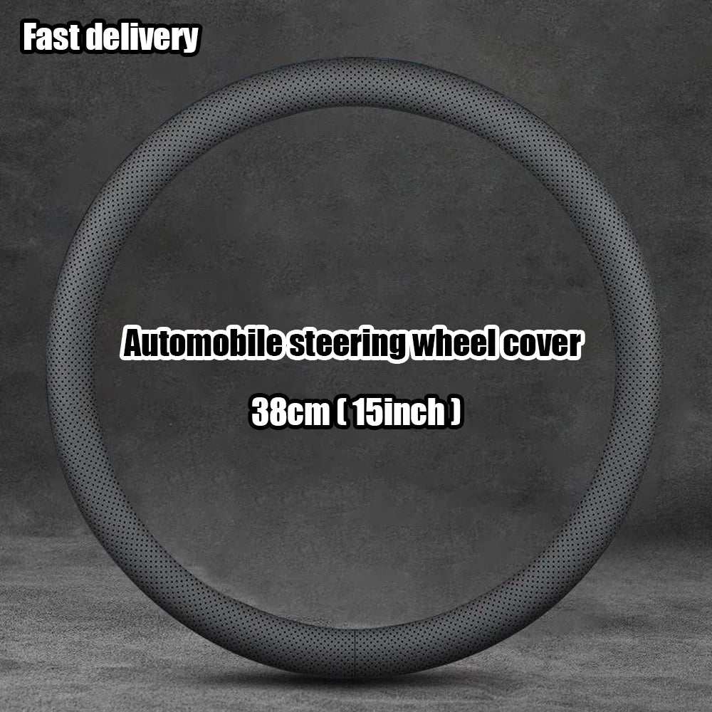 Universal Breathable Steering Wheel Cover for Cars - 1