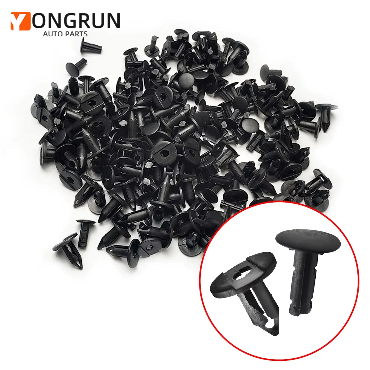 Universal Automotive Plastic Rivet Fastener and Clip Replacement Kit - 1