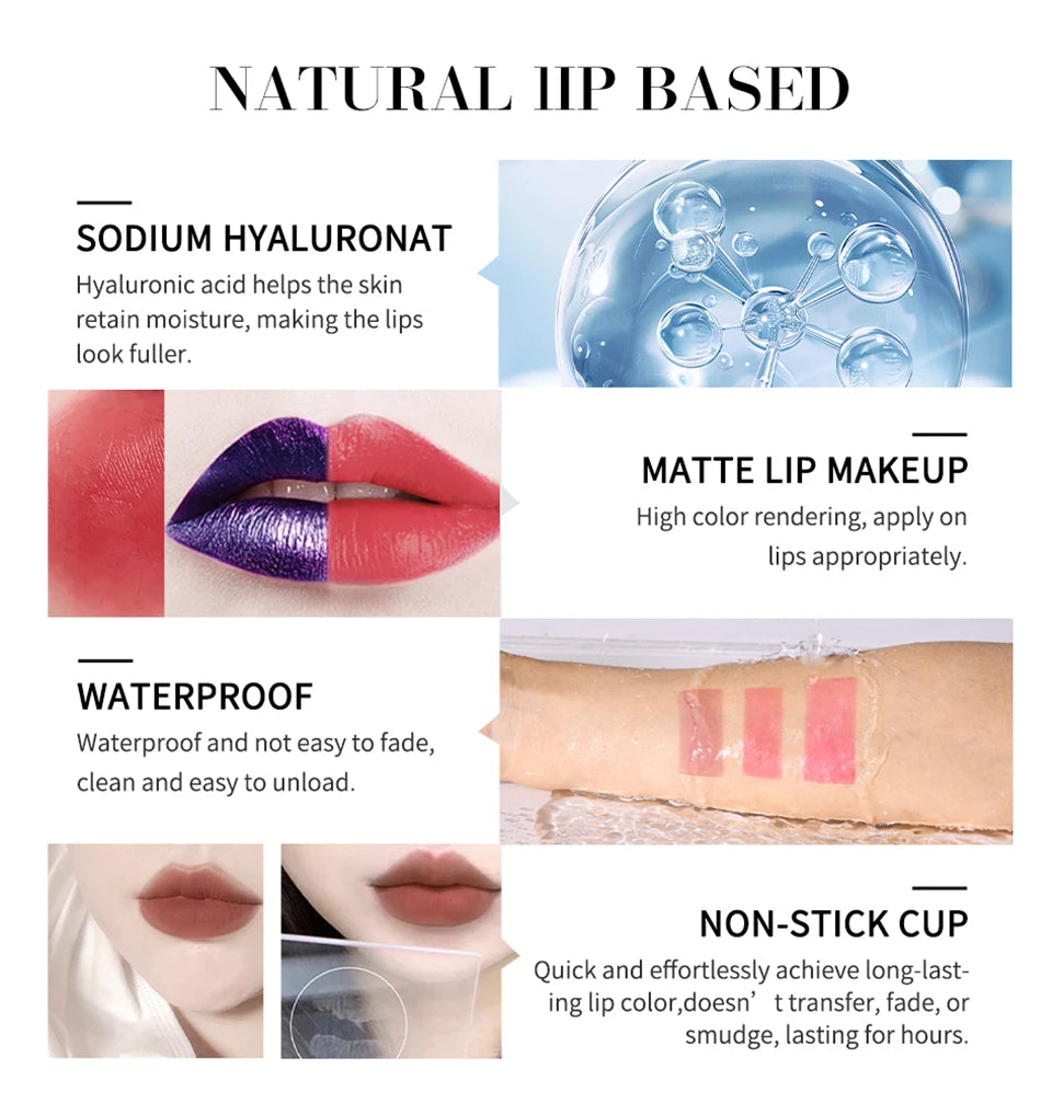 Long-Lasting Waterproof Peel-Off Lip Stain - 14
