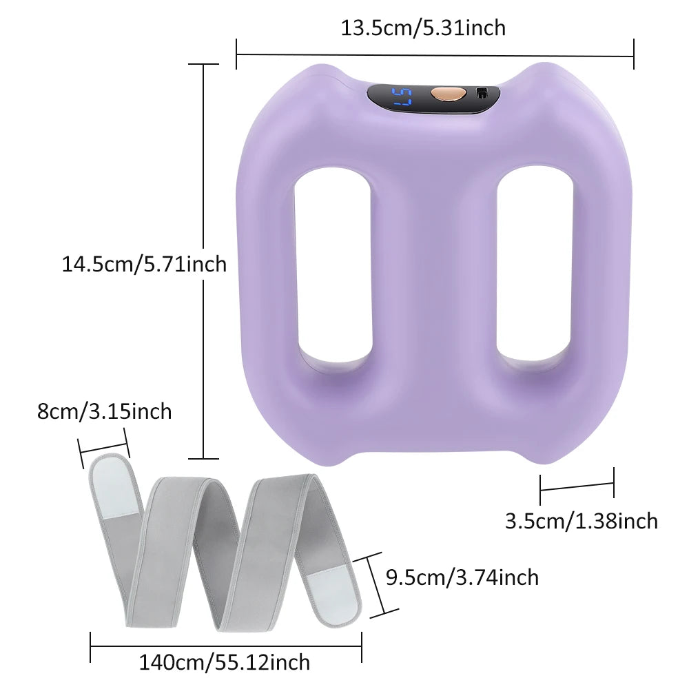 Electric Vibration Deep Tissue Massage Ring for Body Shaping - 16