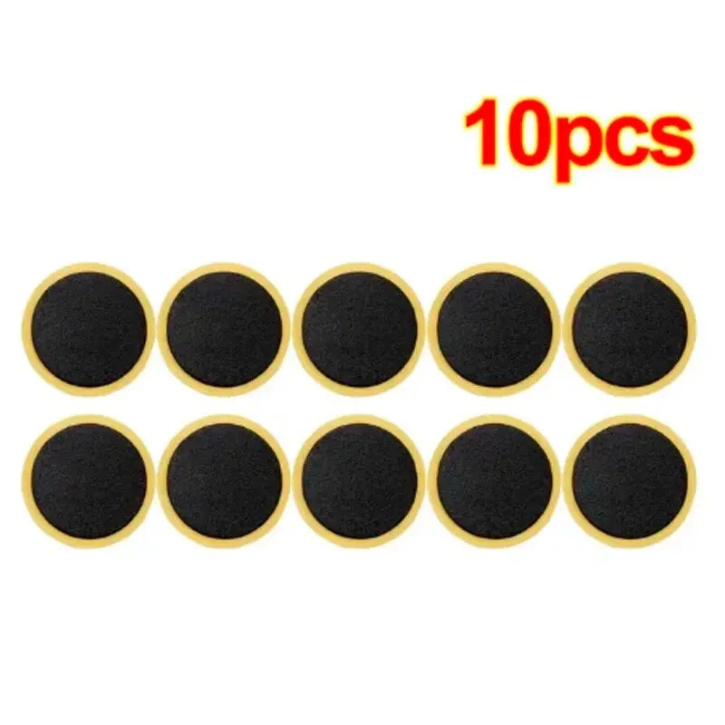 Glue-Free Bicycle Tire Repair Patches Kit - 11