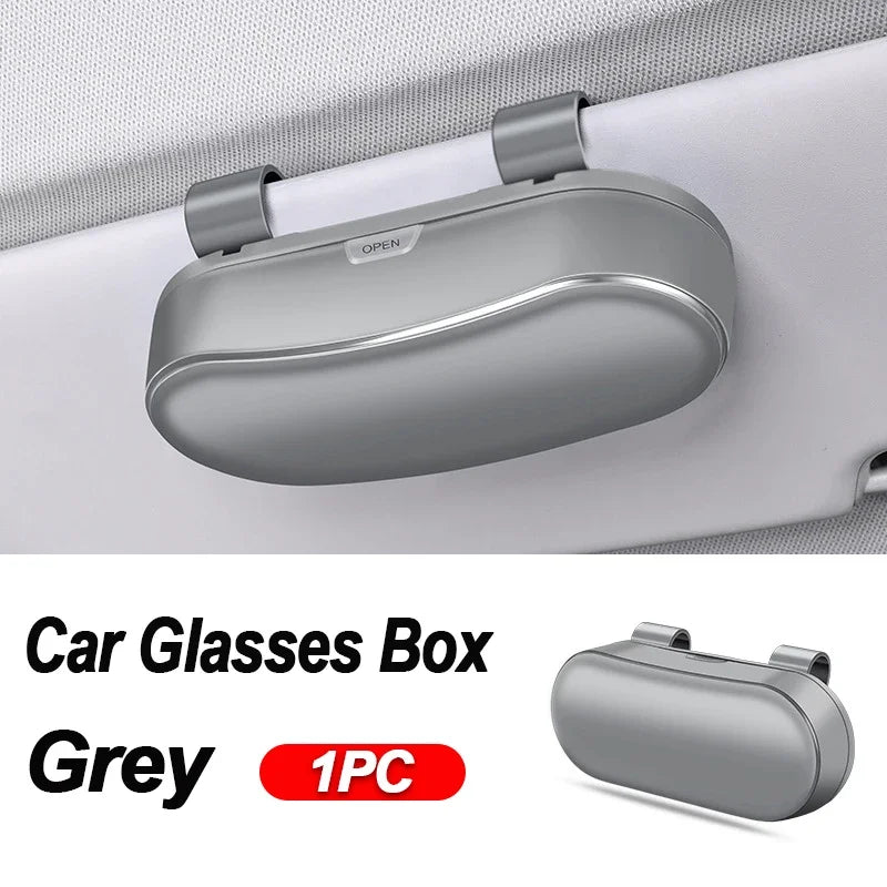 Car Sun Visor Glasses Case and Storage Organizer