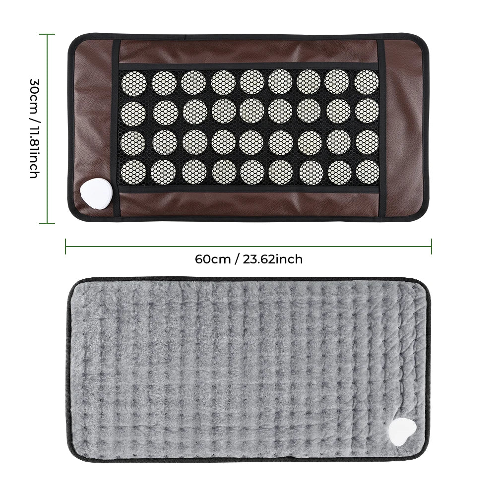 Dual-Sided Natural Jade Heating Pad for Pain Relief - 18