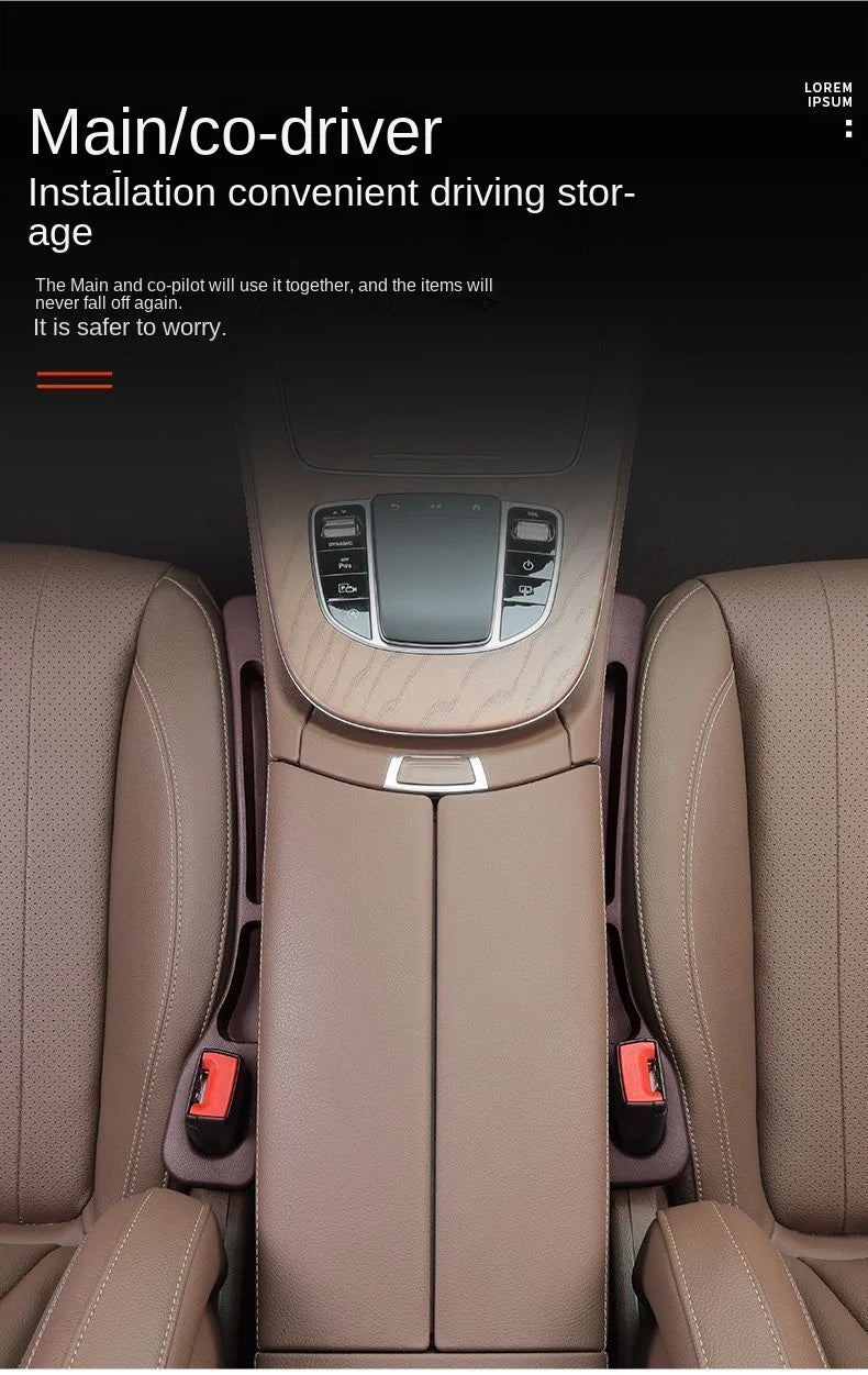 Universal Car Seat Gap Organizer and Crevice Storage Filler
