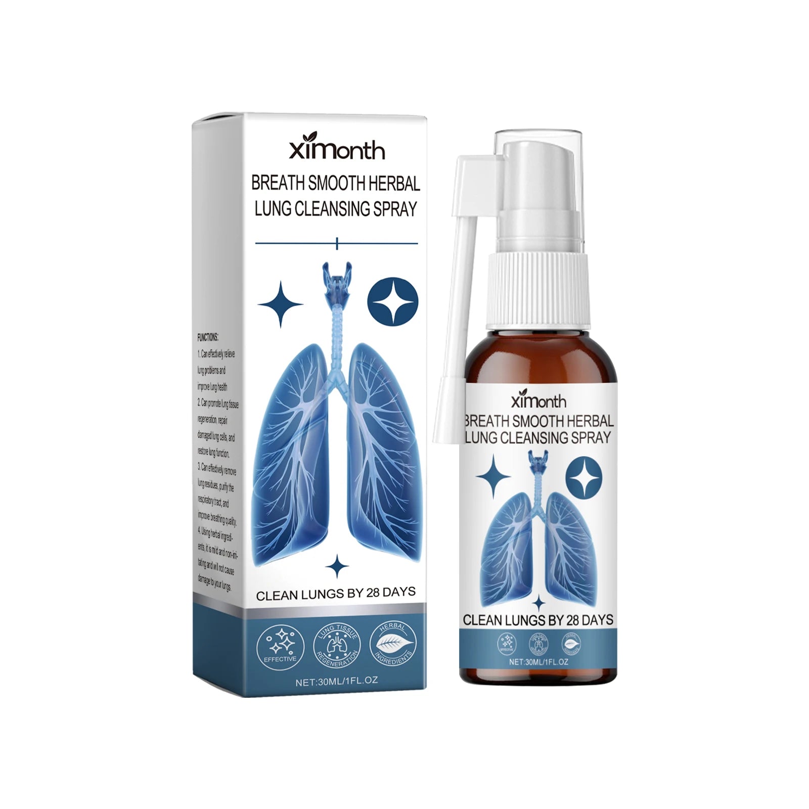 Herbal Lung Cleansing and Throat Refreshing Spray - 7