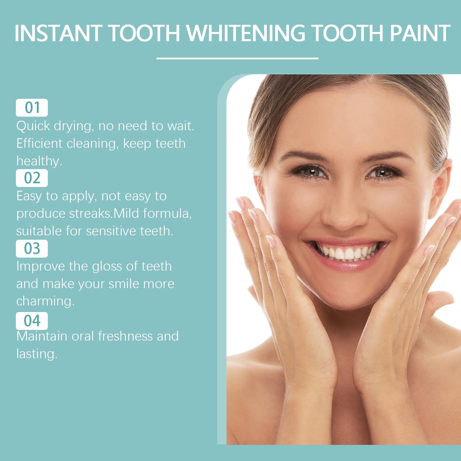 Instant Teeth Whitening Paint for Bright Smile - 5