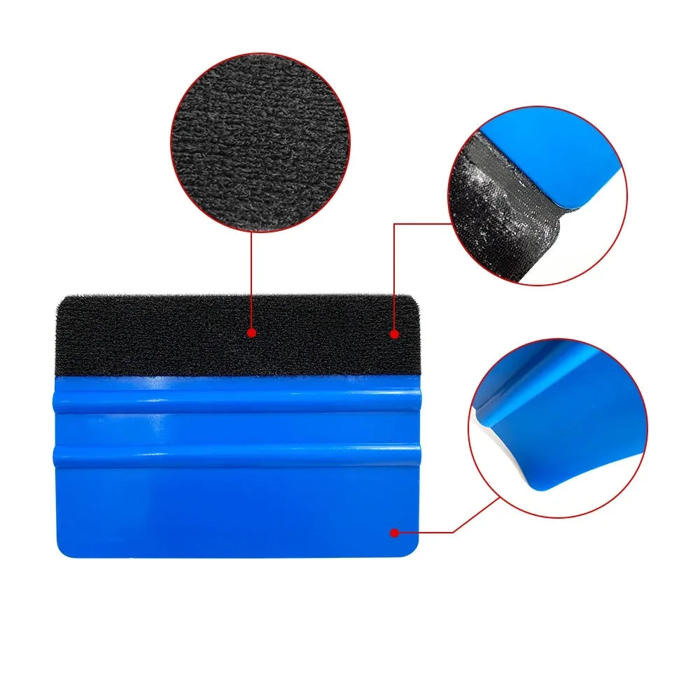 Professional Vinyl Wrap and Window Tinting Application Tool Kit - 12