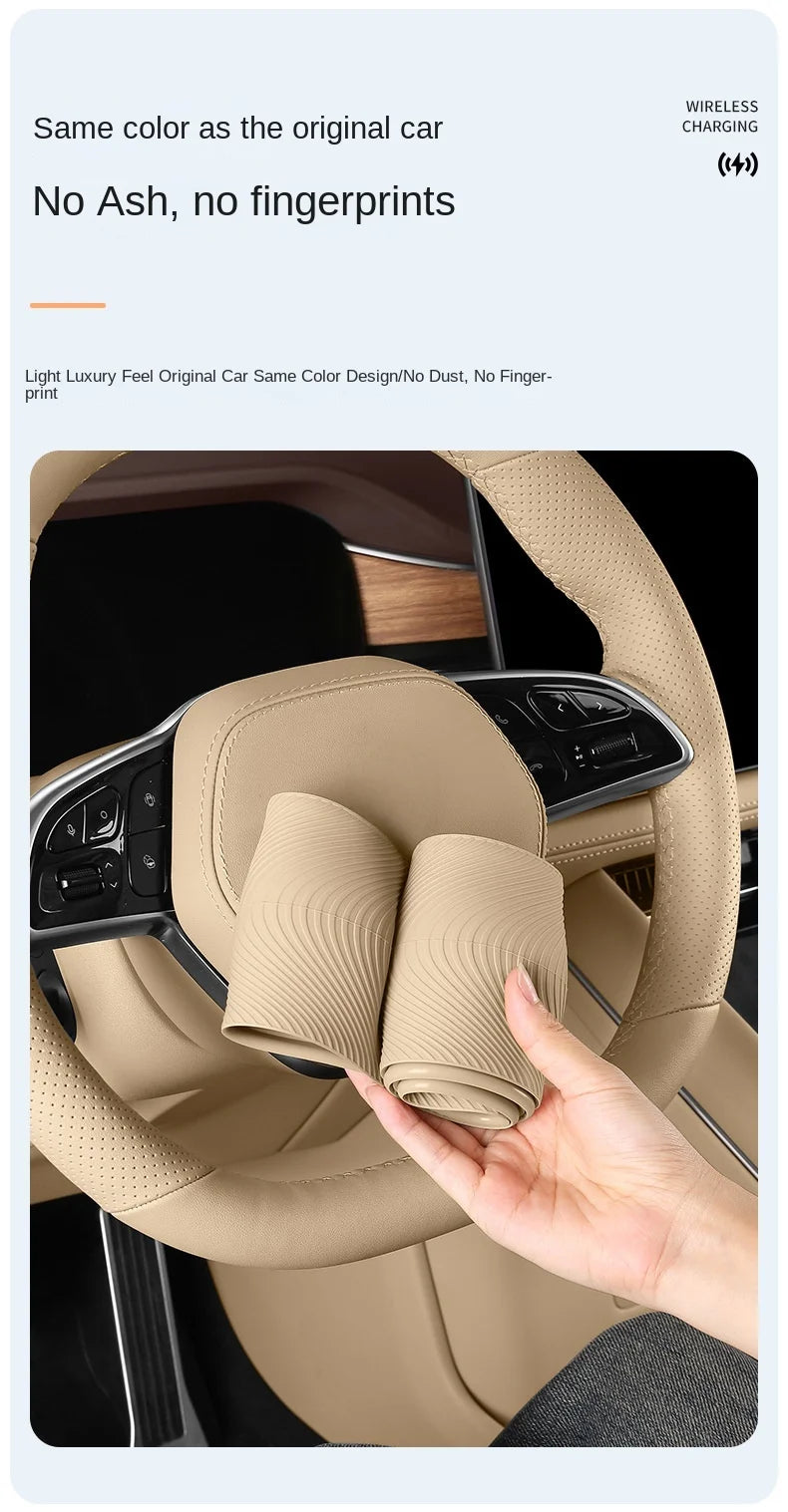 Non-Slip Breathable Silicone Car Steering Wheel Cover