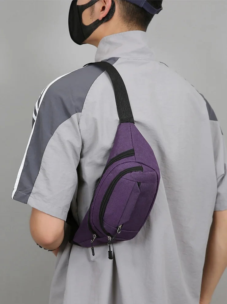 Multifunctional Waist Pack Adjustable Commuter Travel Belt Bag
