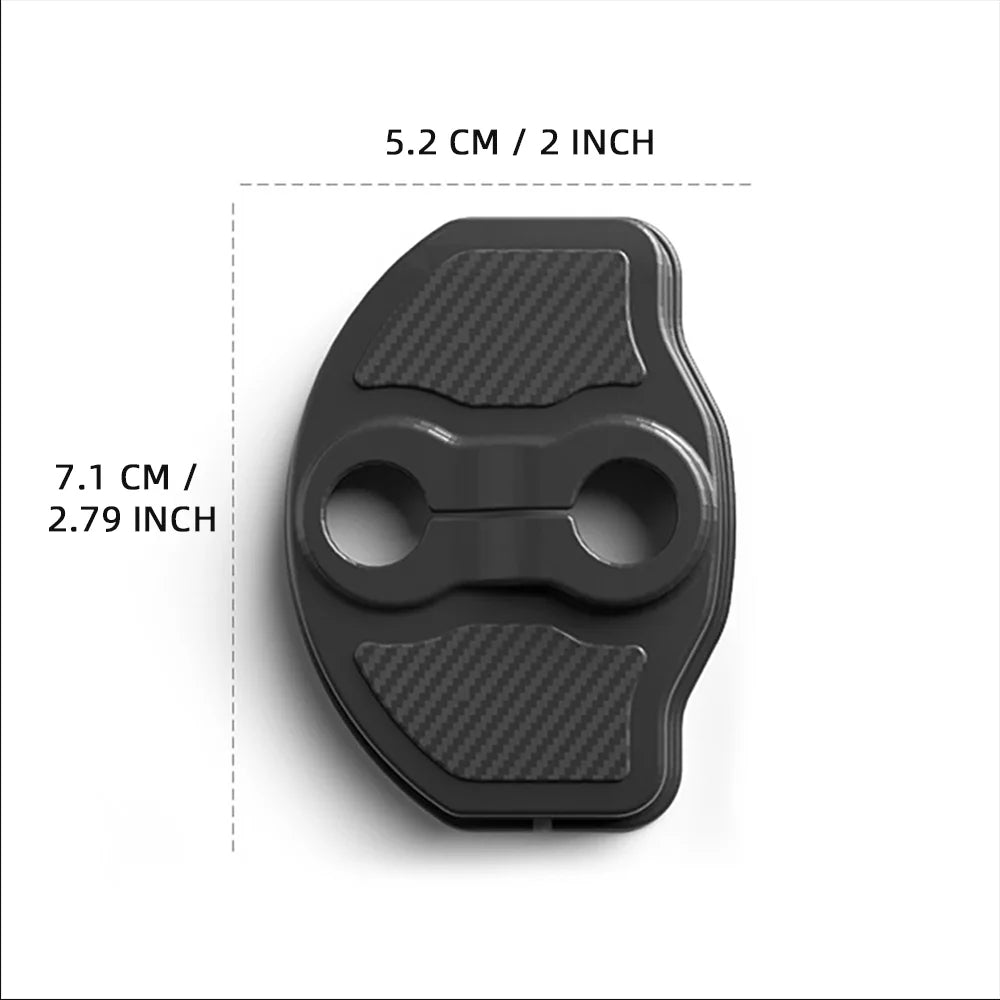 Door Lock Protective Covers for 2025 Model Y - 4