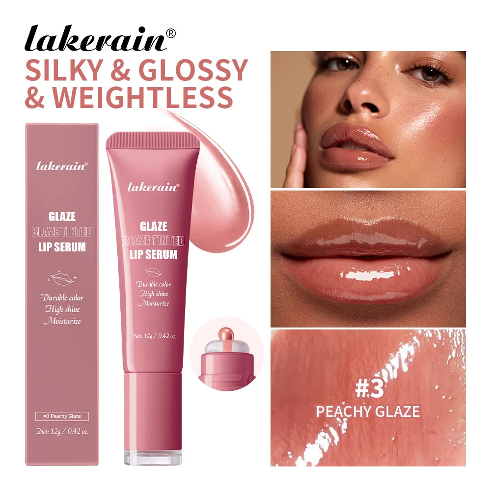Hydrating Tinted Lip Serum for Plump and Glossy Lips - 8