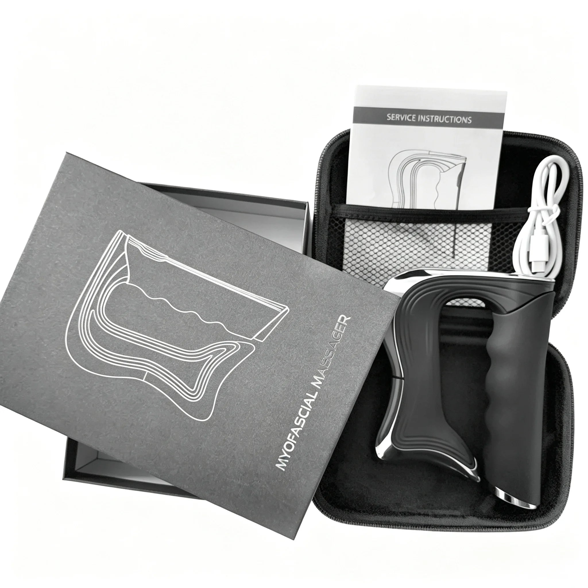 Electric Fascia Muscle Massage Tool for Deep Tissue Relief - 24