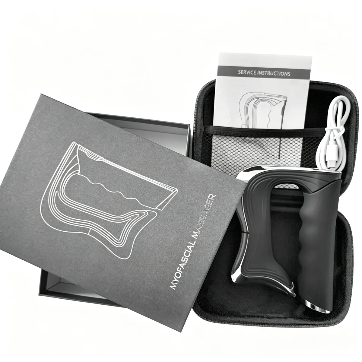 Electric Fascia Muscle Massage Tool for Deep Tissue Relief