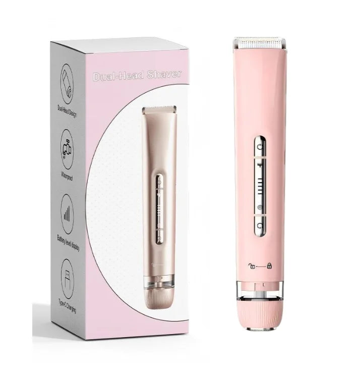 2-in-1 Waterproof Electric Bikini Trimmer and Body Shaver - 16