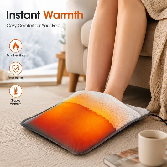 USB Electric Foot Heating Pad for Home and Office