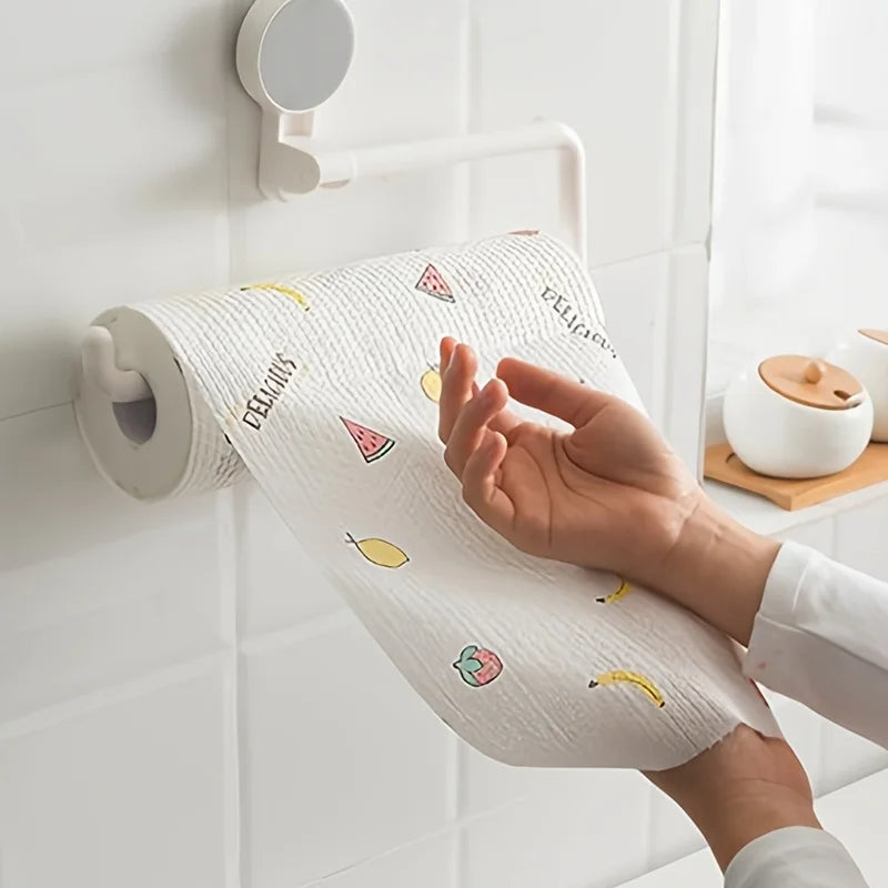Reusable Kitchen Cleaning Cloths Washable Non Woven Dish Rags Roll