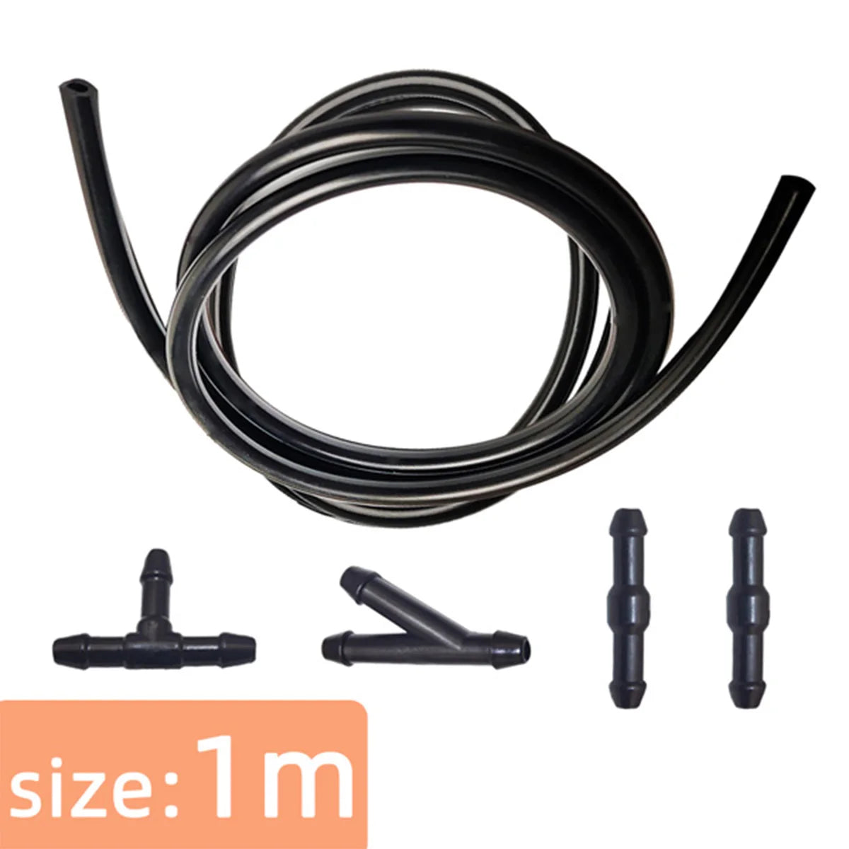Universal Car Windshield Washer Hose and Connector Kit