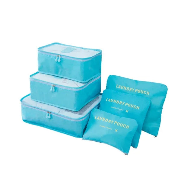 6-Piece Luggage Packing Organizer Set for Travel