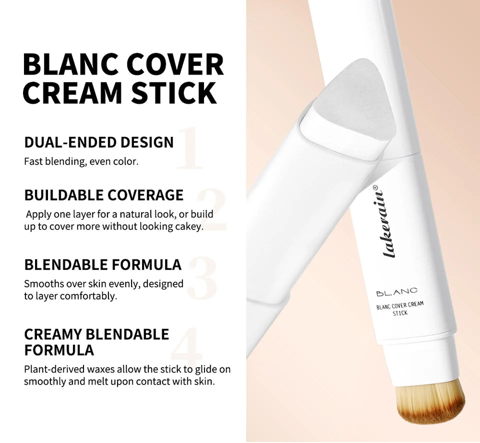Color-Changing Foundation Stick with Built-in Blending Brush - 10