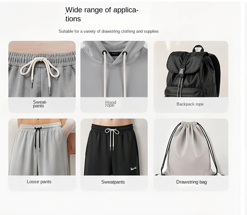 Flexible Spring Drawstring Threader for Clothing and Sewing