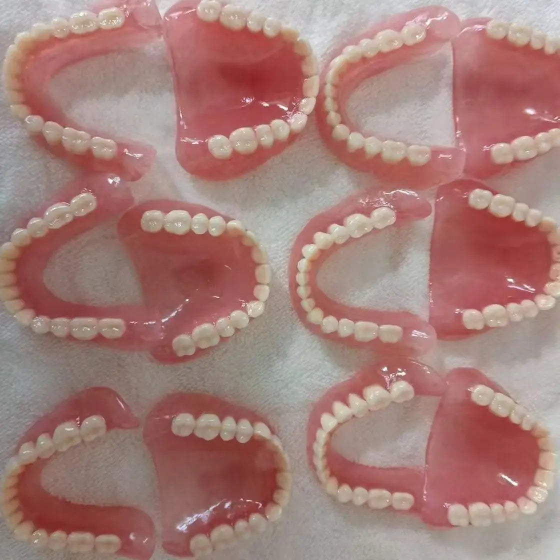 Comfort Fit Snap-On Denture Set with Mirror Storage Case