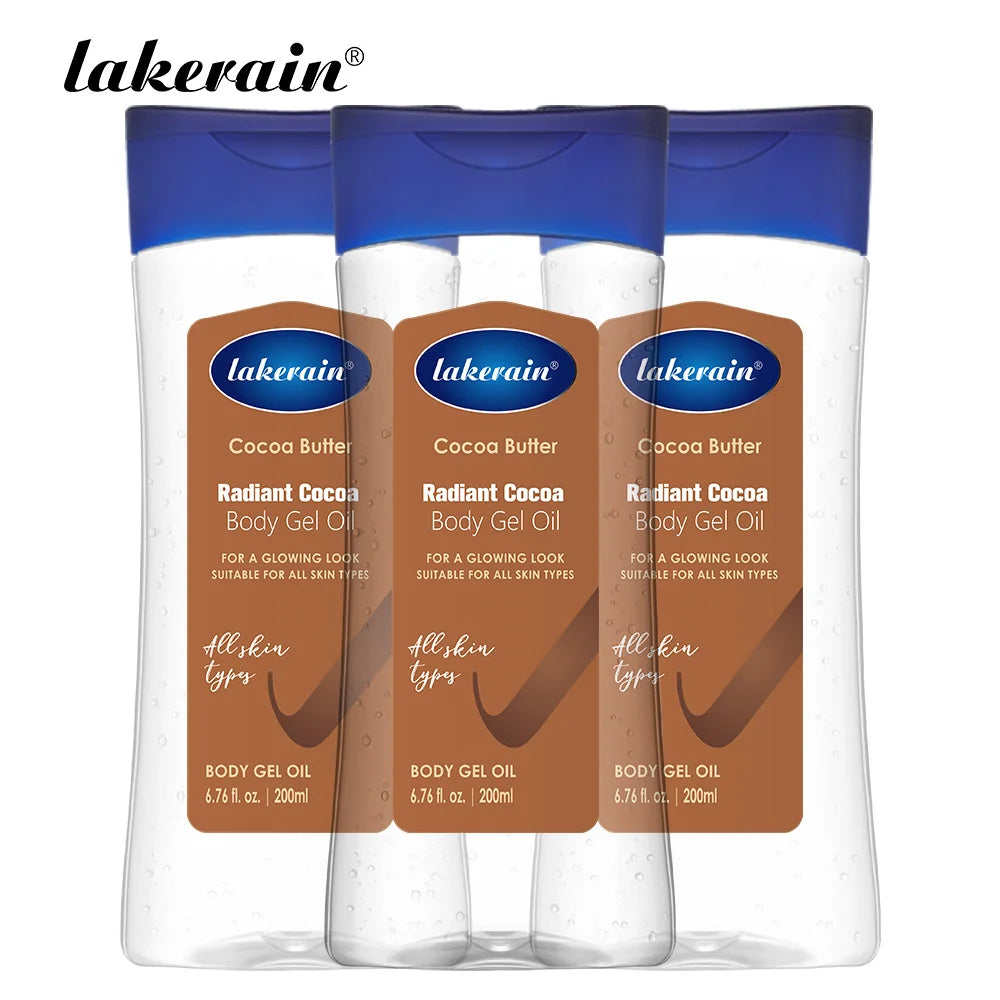 Cocoa Butter Body Gel Oil for Radiant Glowing Skin