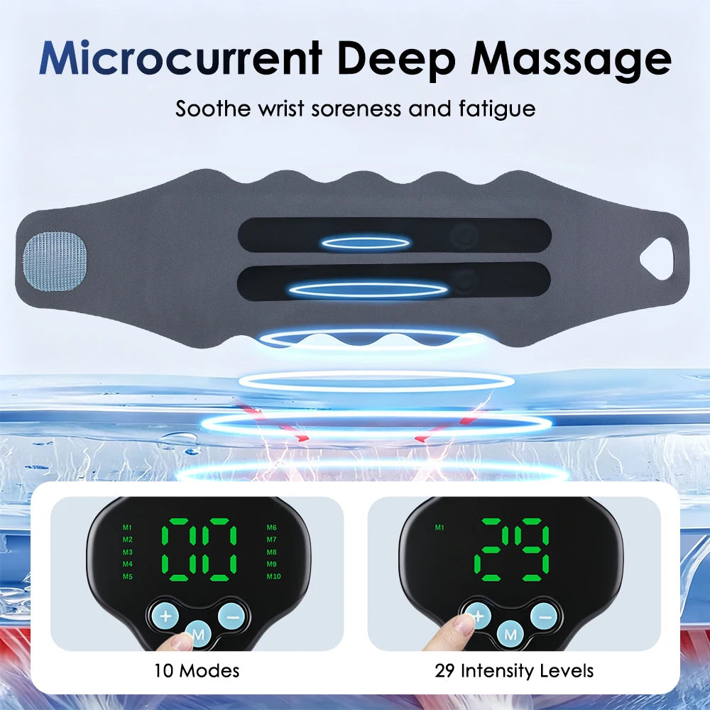 Electric Cordless Wrist Massager for Fatigue Relief