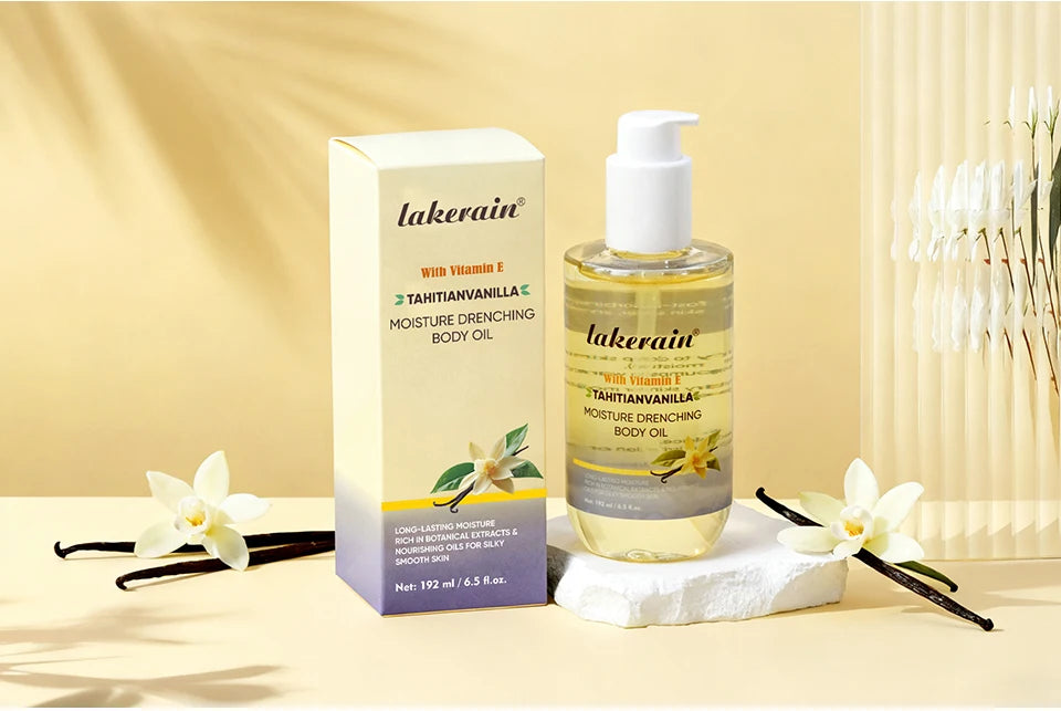 Vanilla Hydrating Body Oil for Dry Skin