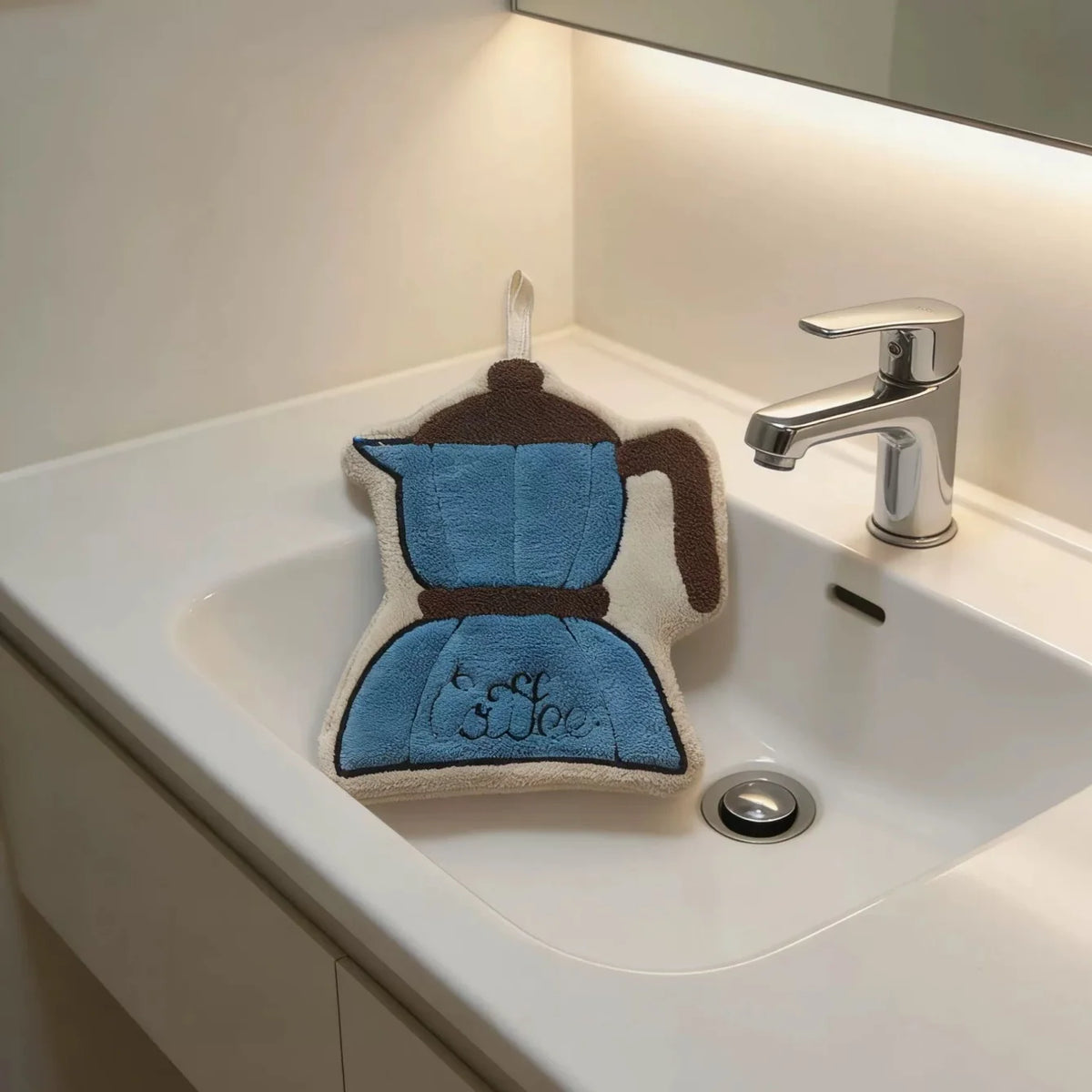 Quick-Drying Hanging Decorative Hand Towel for Kitchen and Bathroom