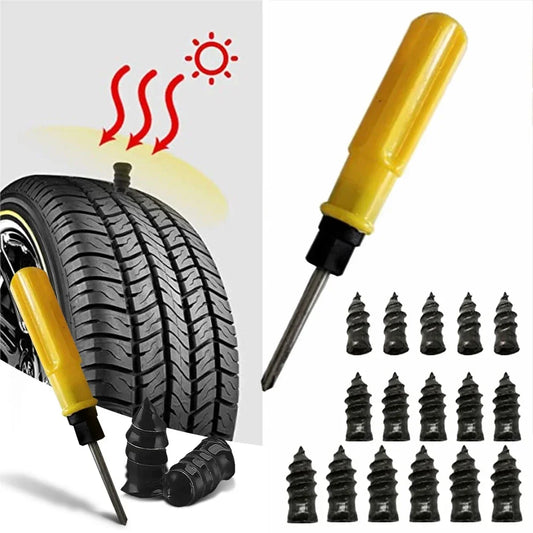 Emergency Vacuum Tire Repair Kit for Car and Motorcycle