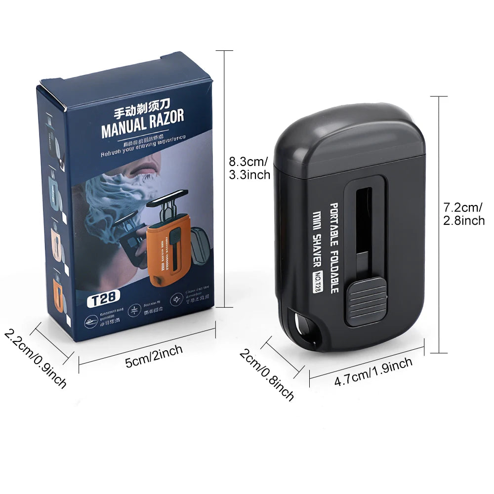 Portable Retractable Manual Shaver for Travel - 13