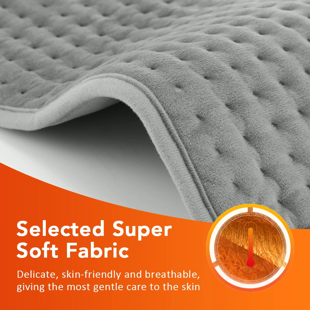 Electric Heated Waist and Back Heating Pad with Adjustable Settings - 27