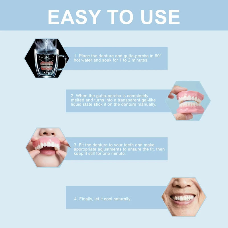 Comfortable Soft Denture Support for Missing Teeth Restoration
