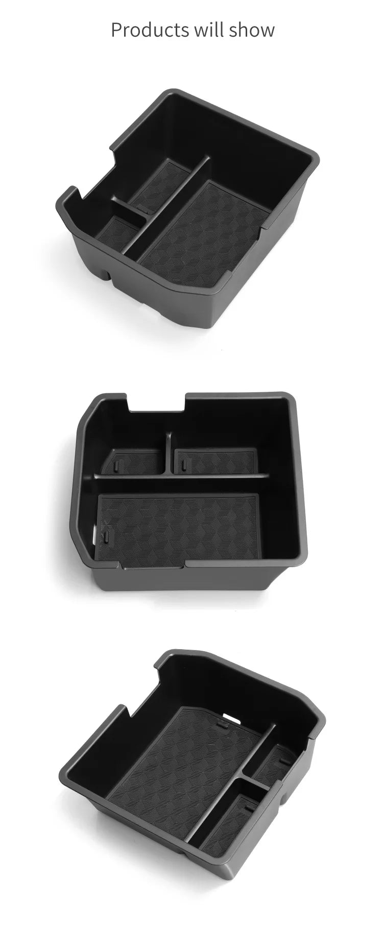 Center Console Lower Storage Tray for Ebro S400 and Chery Tiggo 4 - 7