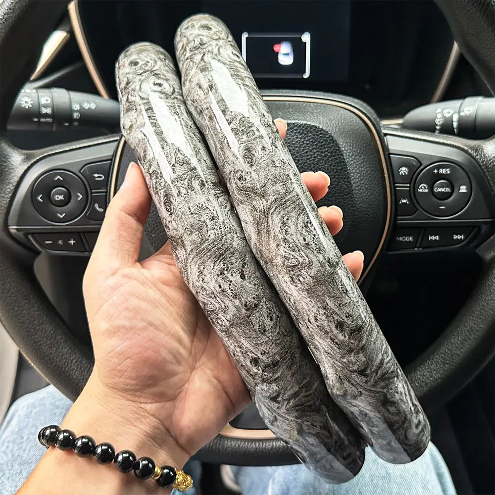 Anti-Slip Car Steering Wheel Booster Cover Set