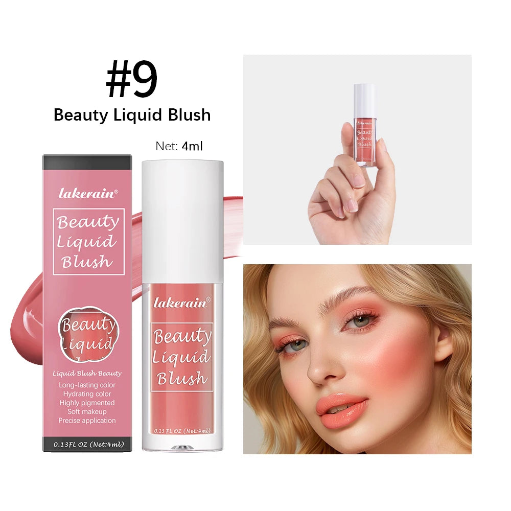 Long-Lasting Waterproof Liquid Face Blush