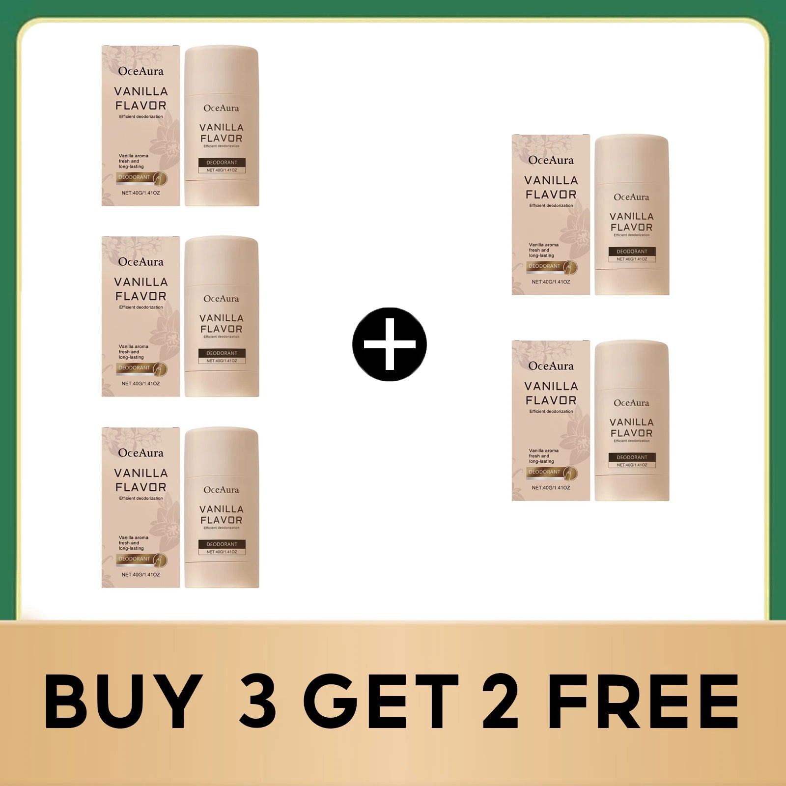 Long-Lasting Vanilla Deodorant Stick for Odor Control - 13
