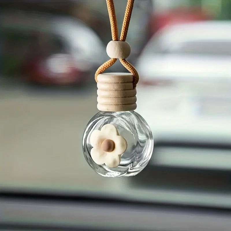 Decorative Car Aromatherapy Glass Pendant