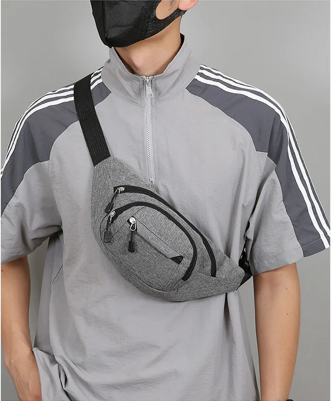 Multifunctional Waist Pack Adjustable Commuter Travel Belt Bag - 9